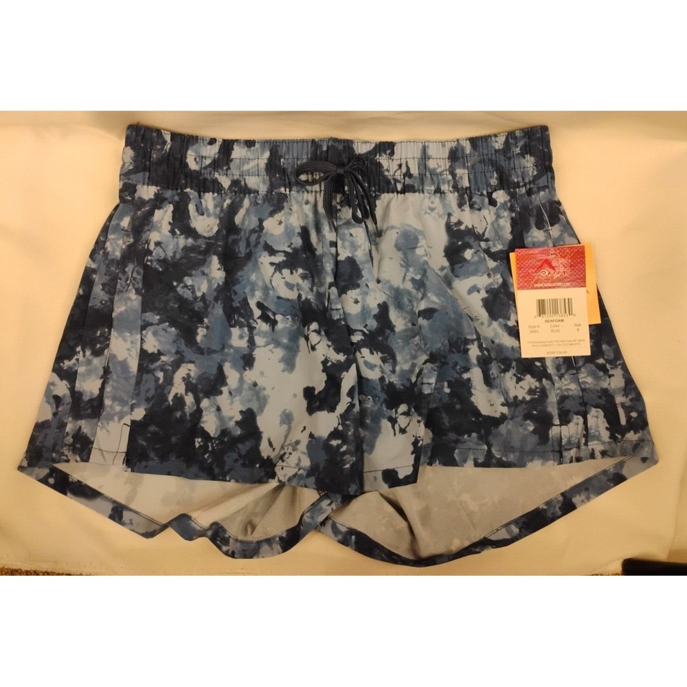 Kanu Surf Womens Misses Seafoam Blue Size 8 Board Shorts Swim